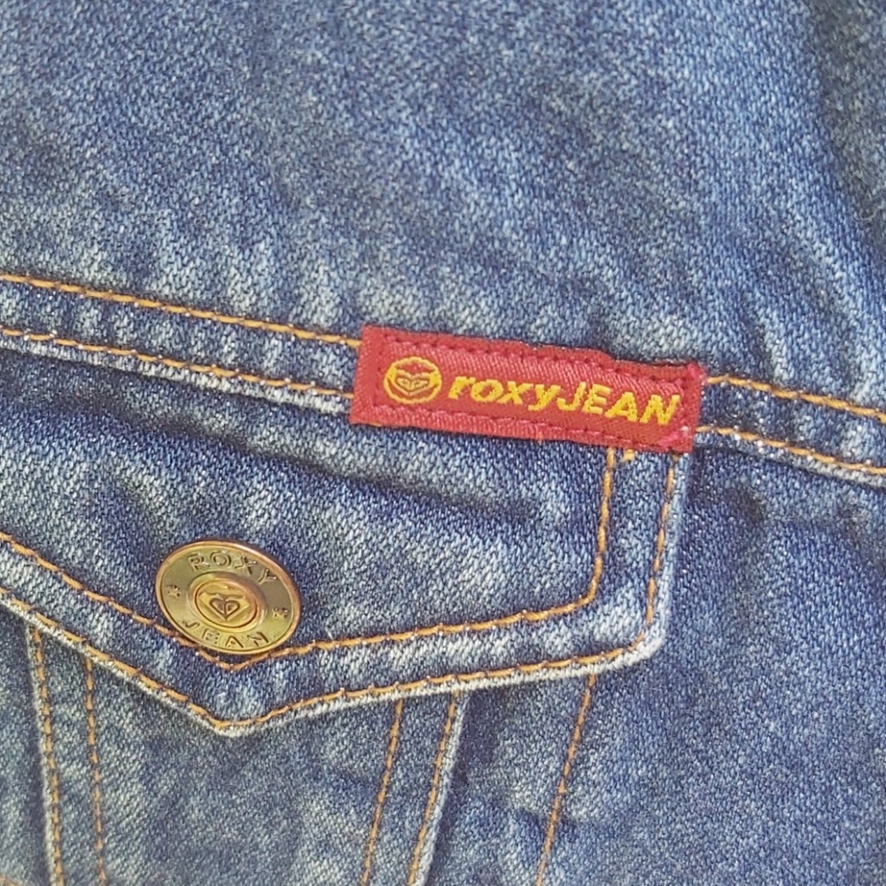Vintage Roxy Jean Jacket - Picture 2 of 9